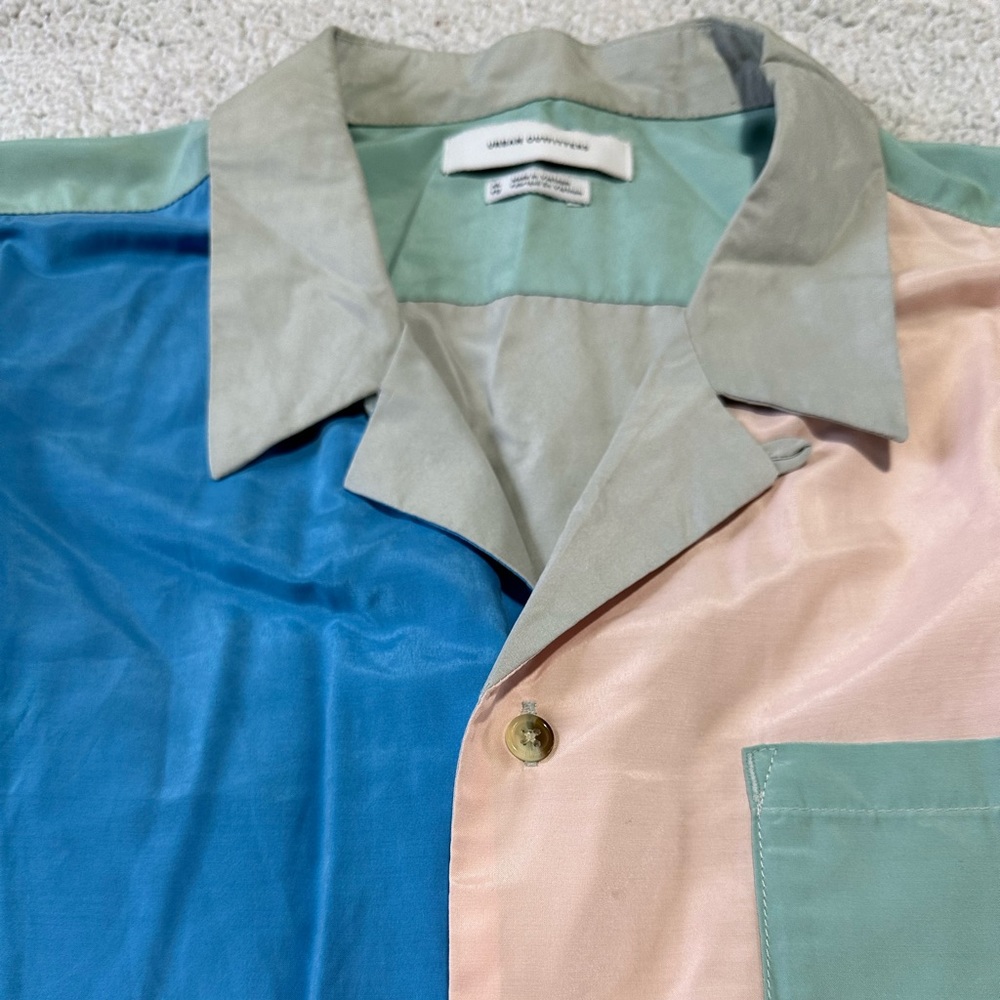 Urban Outfitters Color Block Button Up Shirt - image 6